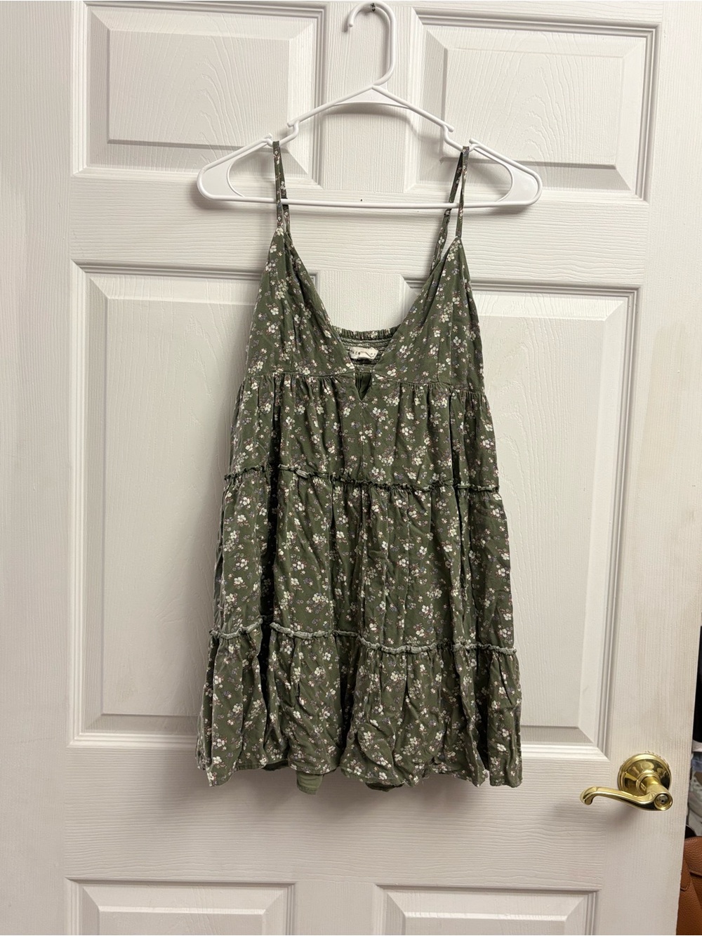 Women’s Aeropostale Green Floral Flowy Dress